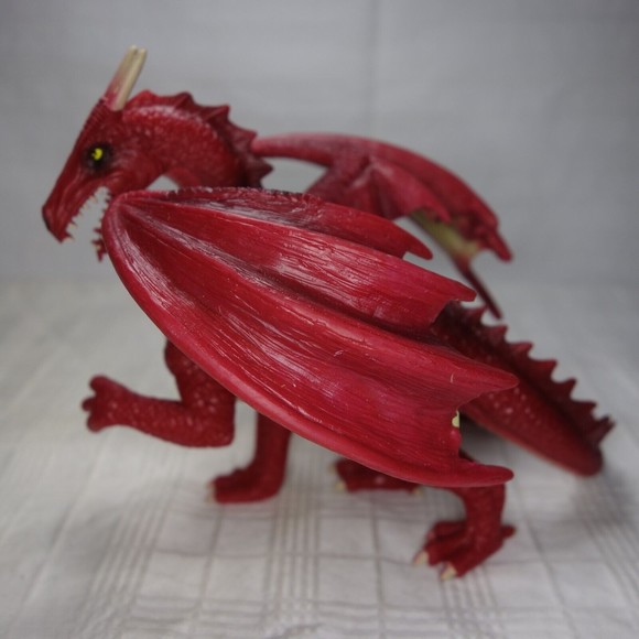 Mojo Red Dragon Fantasy action toy figurine display mythical legends - Picture 2 of 9